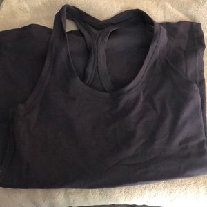 Lululemon cool racerback tank, size 6, plum color